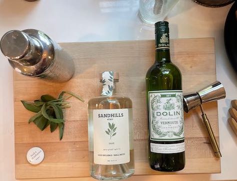 Sandhills Elixir Sage Zero Proof Martini