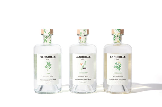 Sandhills Signature 3-pack features Sage, Chokecherry, and Elderberry Elixirs
